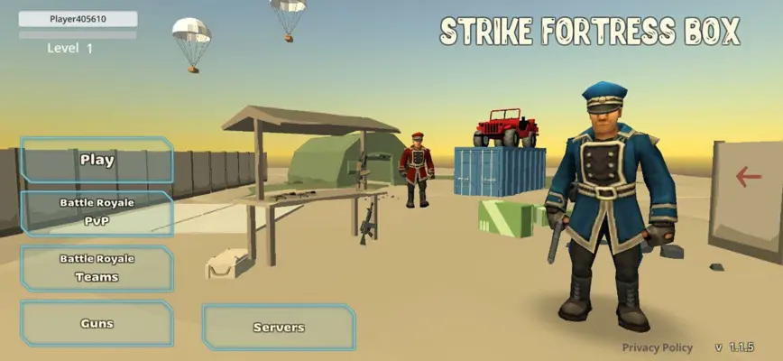 Strike Fortress Box android App screenshot 0